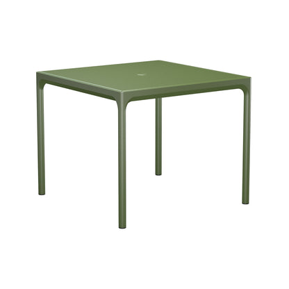 Four Aluminum Parasol Table