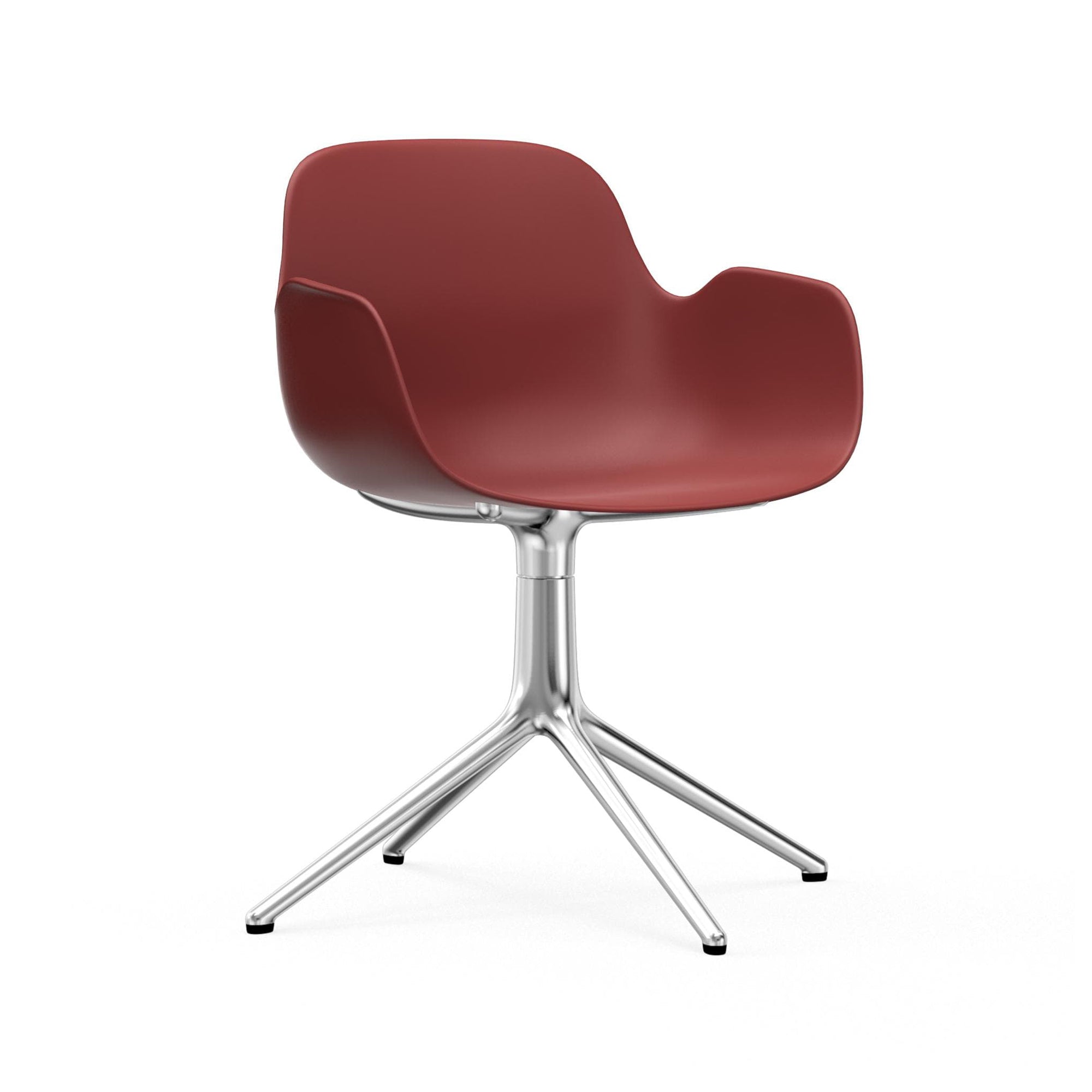Form Swivel Armchair — 4 Legs