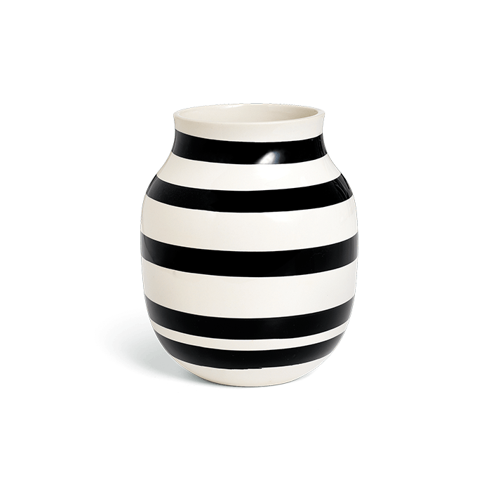 Kähler Omaggio Vase — Black