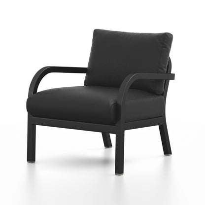 Navy Lounge Armchair
