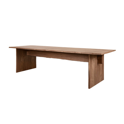 Bookmatch Table and Bench