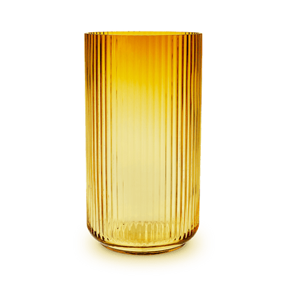 Lyngby Porcelaen Vase — Amber