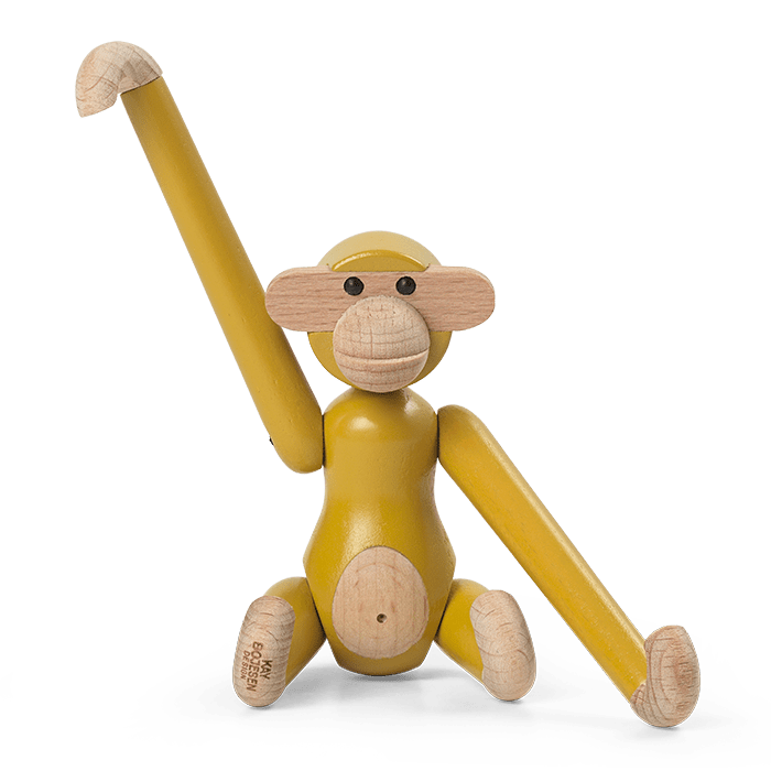 Vintage Monkey — Yellow Mini