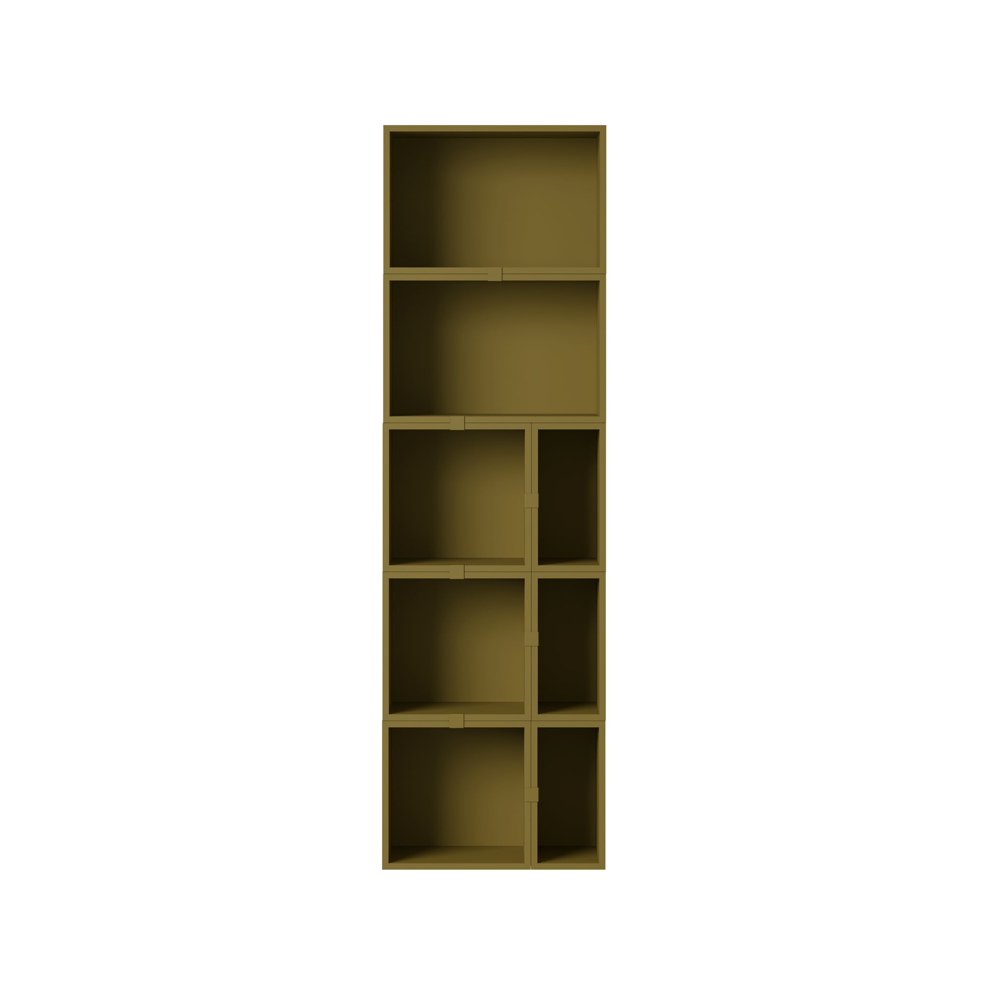 Stacked Storage System — Bookcase Configuration 7