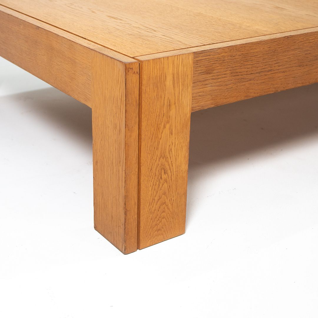 Rectangular Oak Coffee Table
