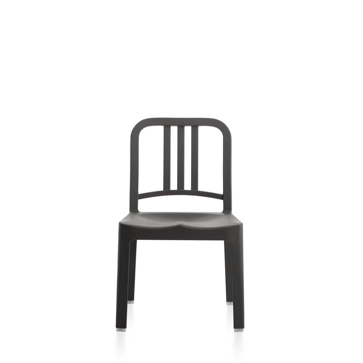 Navy Mini Chair 111 by Emeco in Recycled Plastic - Rarify Inc.
