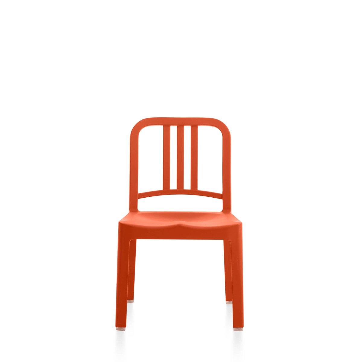 Navy Mini Chair 111 by Emeco in Recycled Plastic - Rarify Inc.