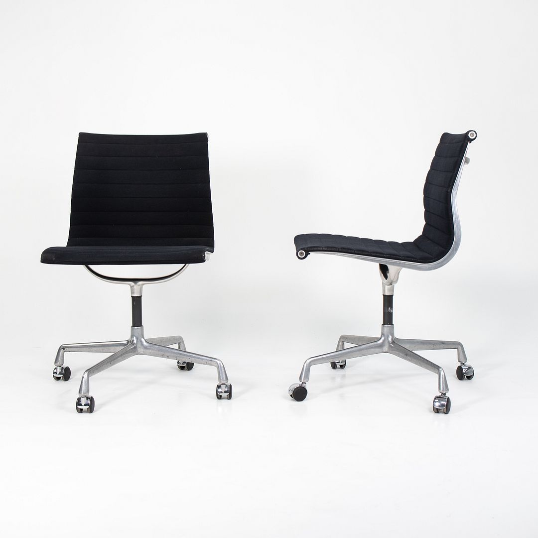 Eames Aluminum Group Armless Side Chair