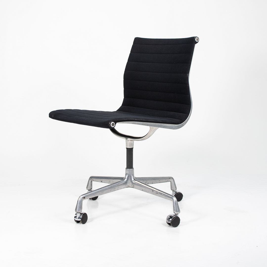 Eames Aluminum Group Armless Side Chair