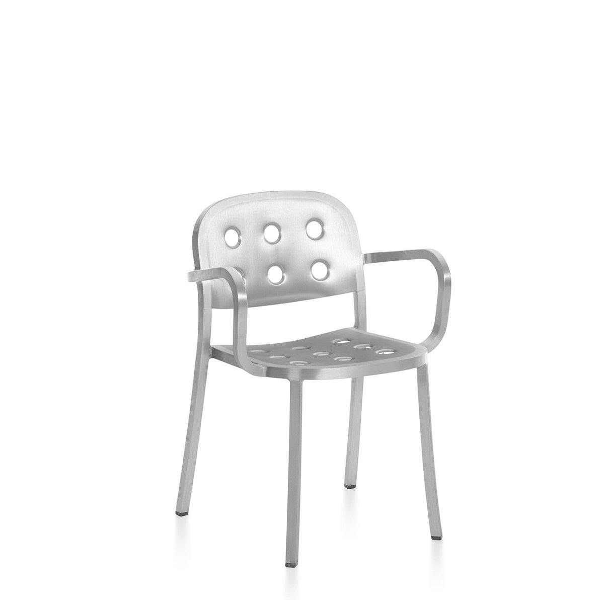 1 Inch All Aluminum Dining Chair by Jasper Morrison for Emeco - Rarify Inc.
