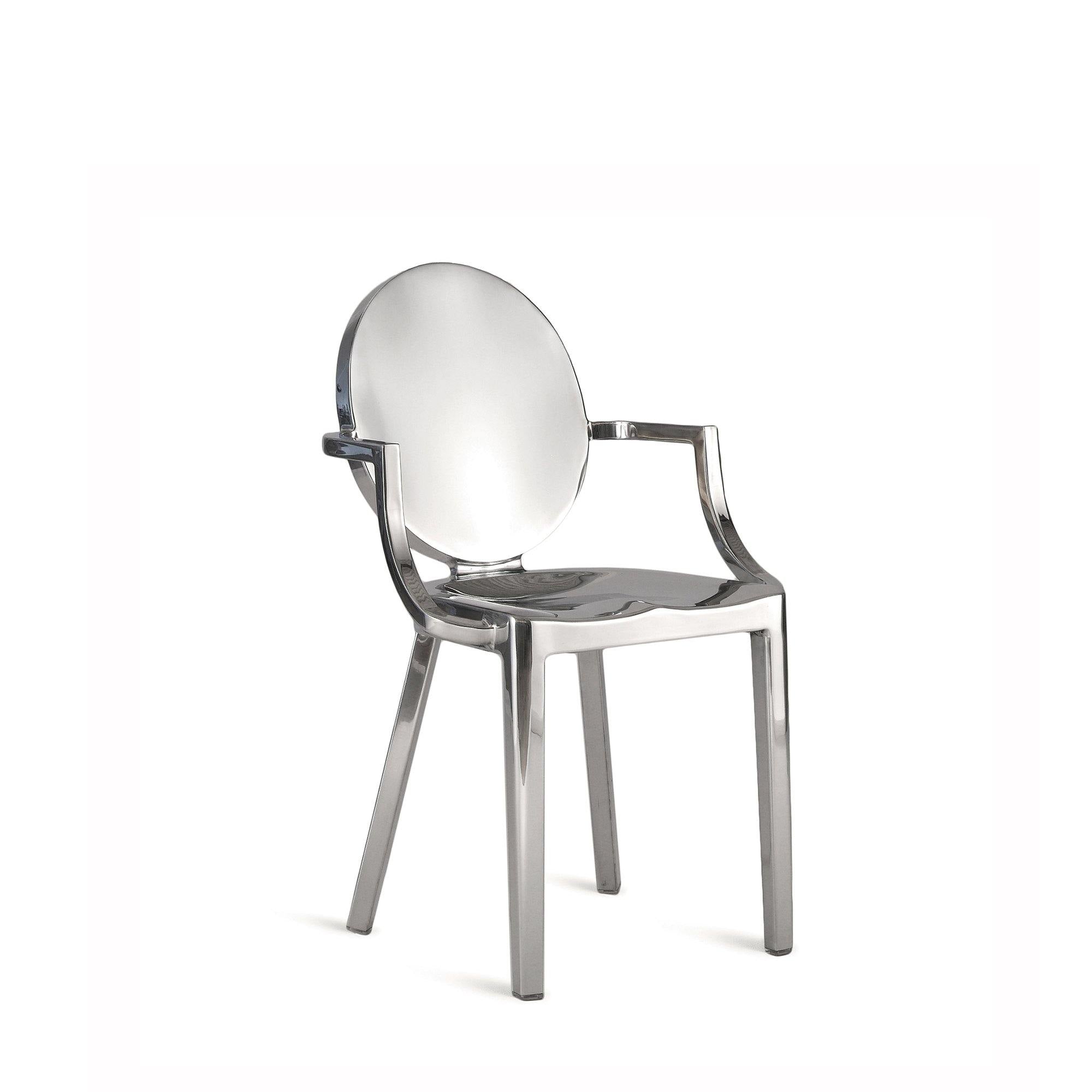 エメコ　emeco kong navy chair ポリッシュ　アルミ　美品 Kong Chair by Philippe Starck — Rarify
