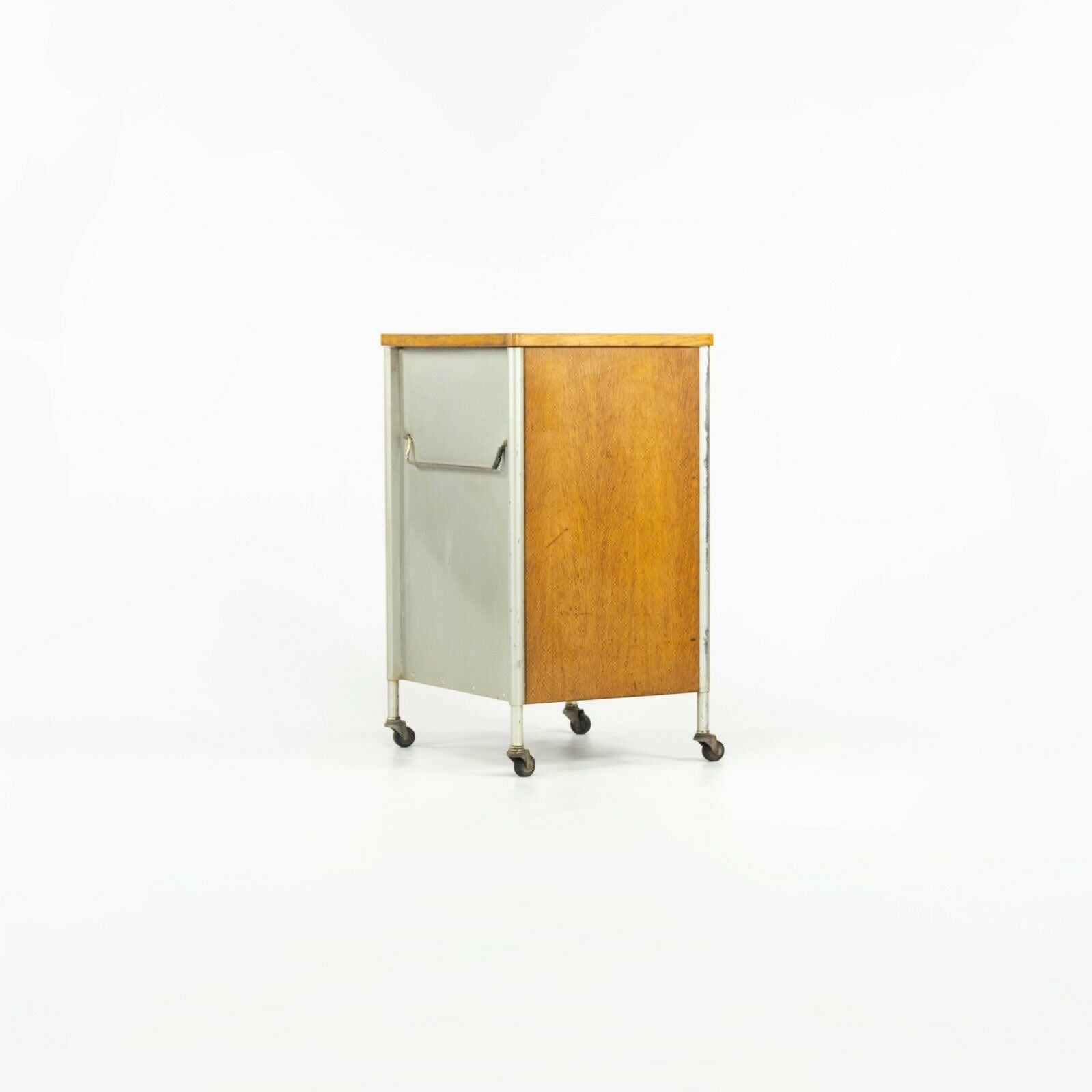 1955 Raymond Loewy for Hill Rom Co Rolling Bar / Utility Cart