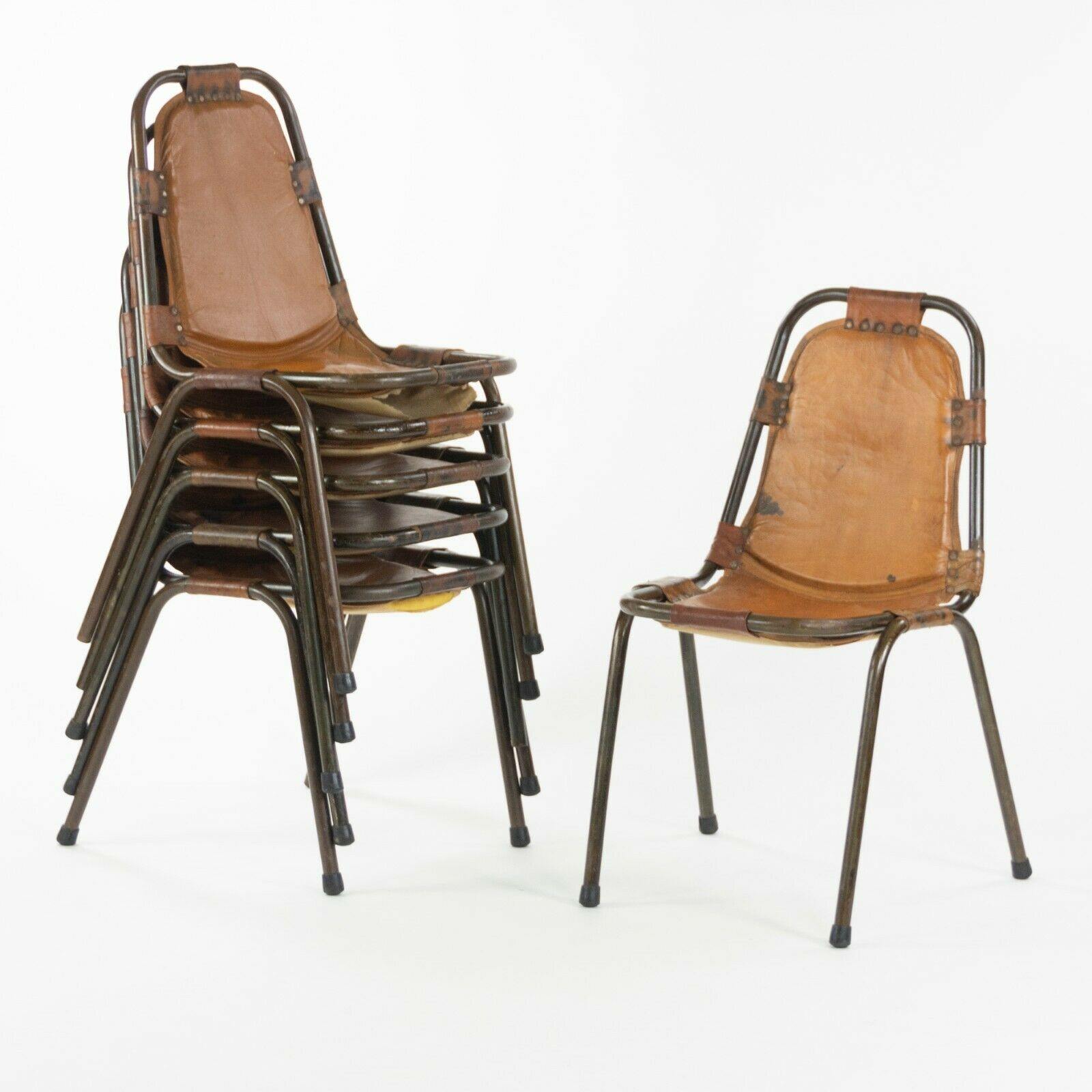 1960s Charlotte Perriand Les Arcs Stacking Chairs from Les Arcs
