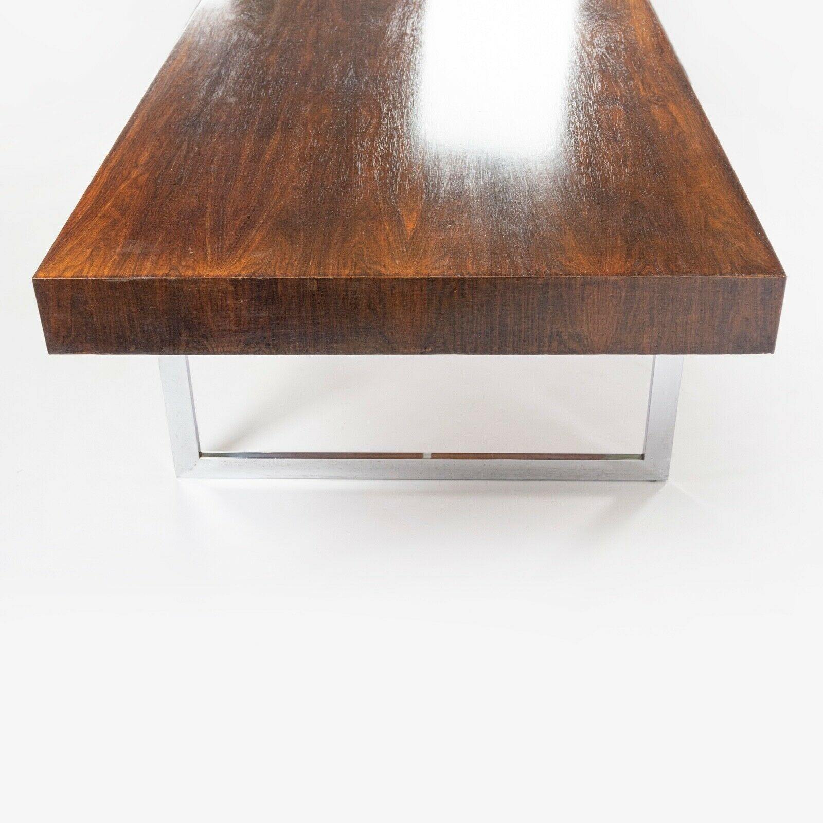 1959 4-Drawer Bodil Kjaer Desk for E. Pedersen and Son Brazilian Rosewood Made in Denmark - Rarify Inc.