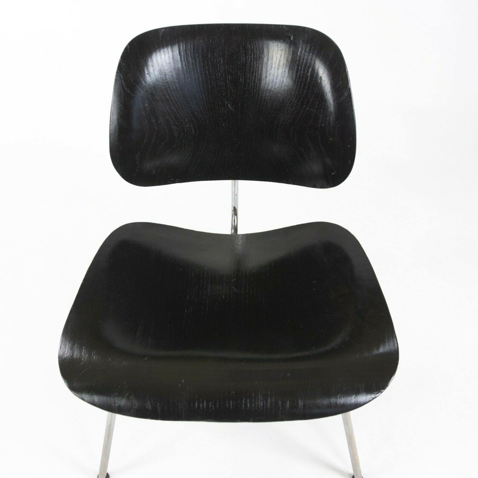 1952 Herman Miller Eames LCM Lounge Chair Metal Legs with
