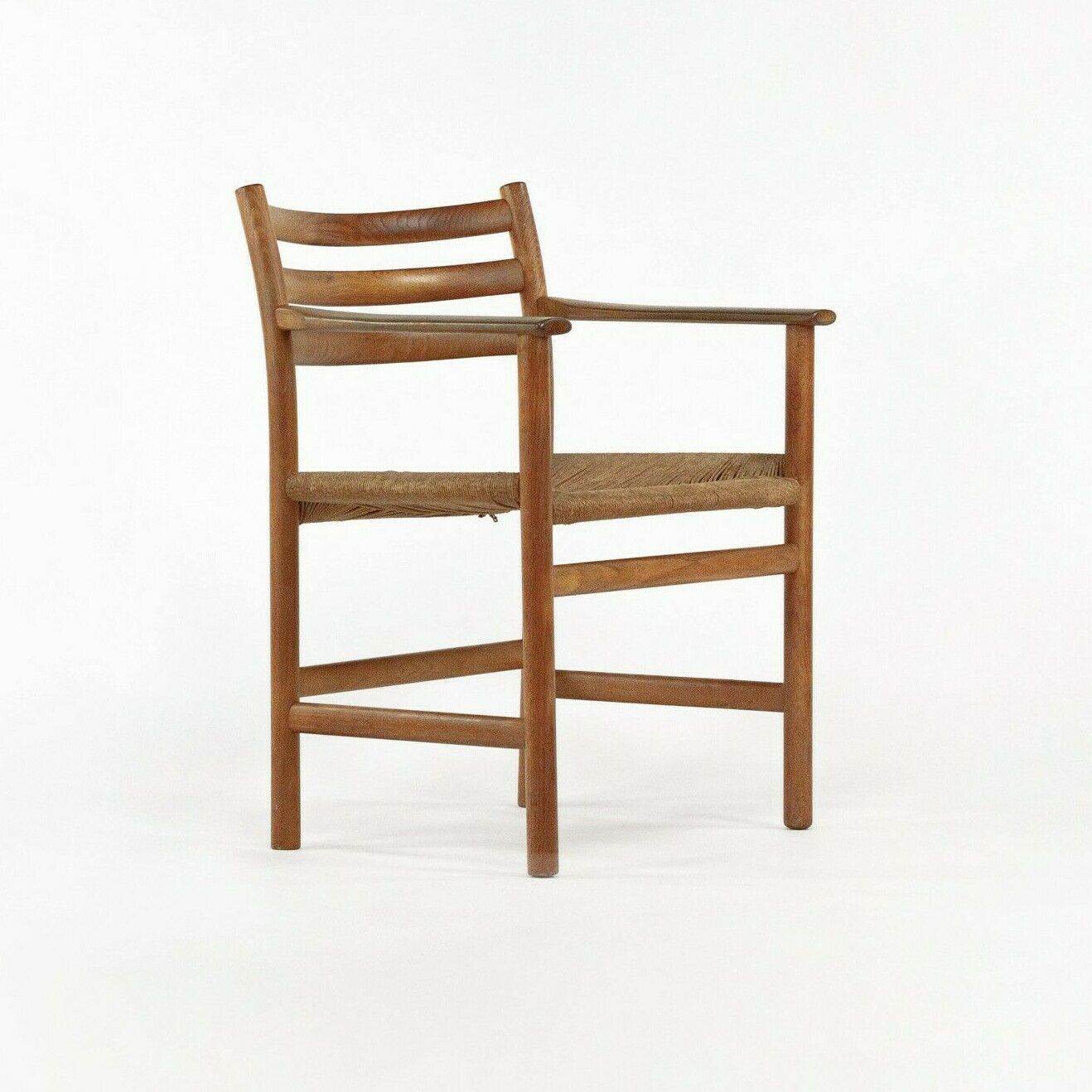 1960s Model 351 Dining Arm Chair by Poul Volther for Soro Stolefabrik of Denmark