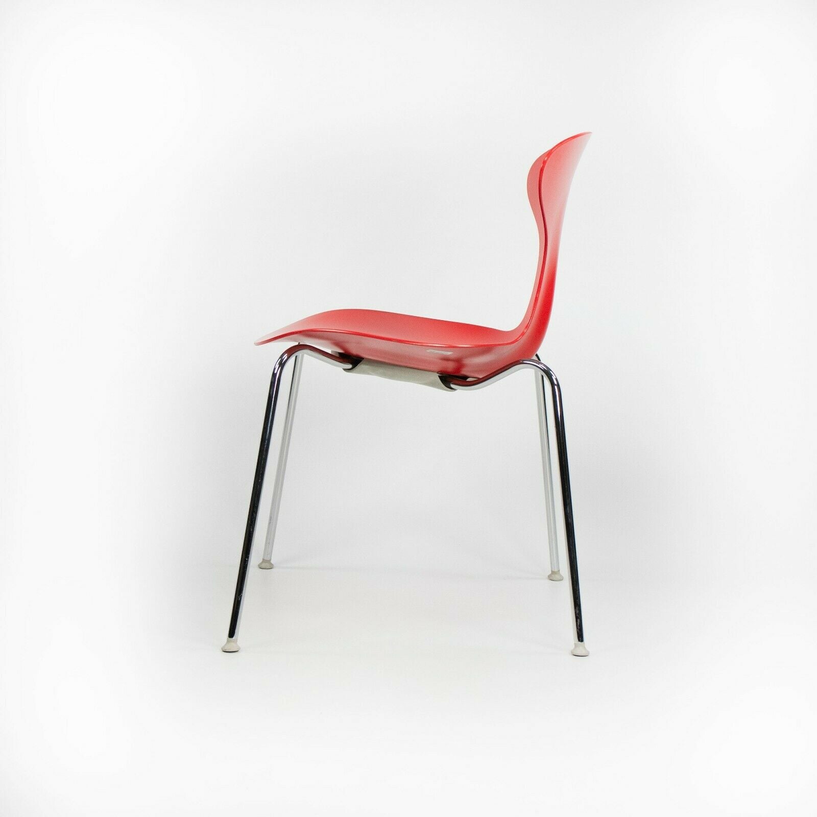 2010s Ross Lovegrove Orbit Chair by Bernhardt Design in Red