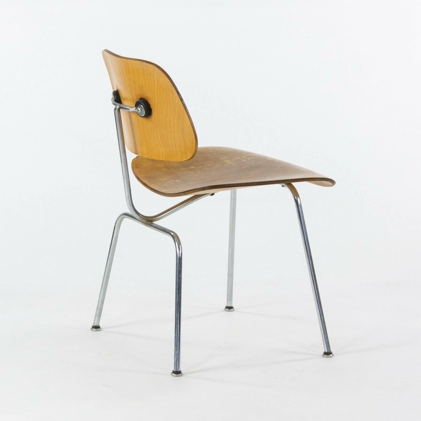 1948 Eames for Evans and Herman Miller Set of Six DCM Dining