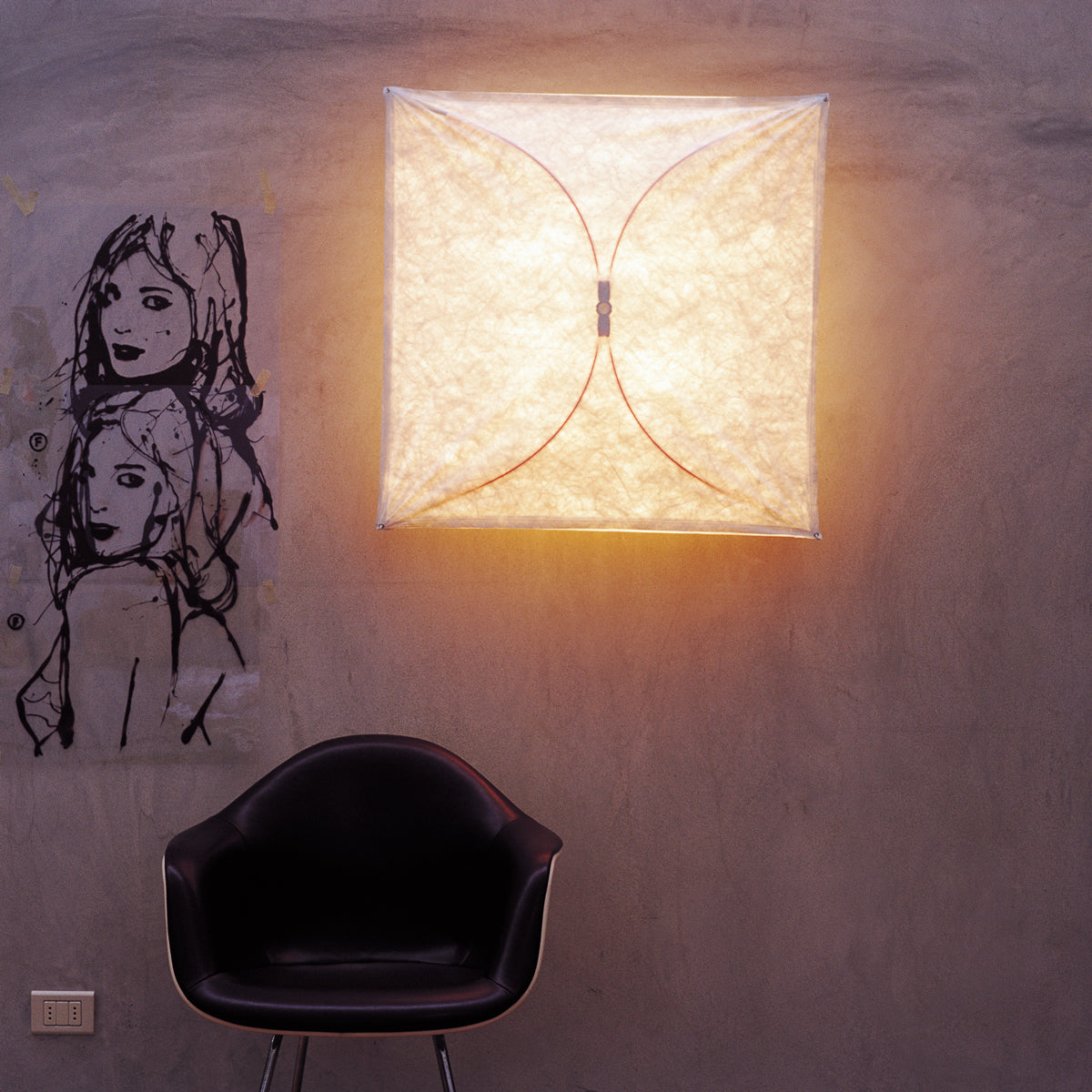 Ariette Ceiling and Wall Lamp