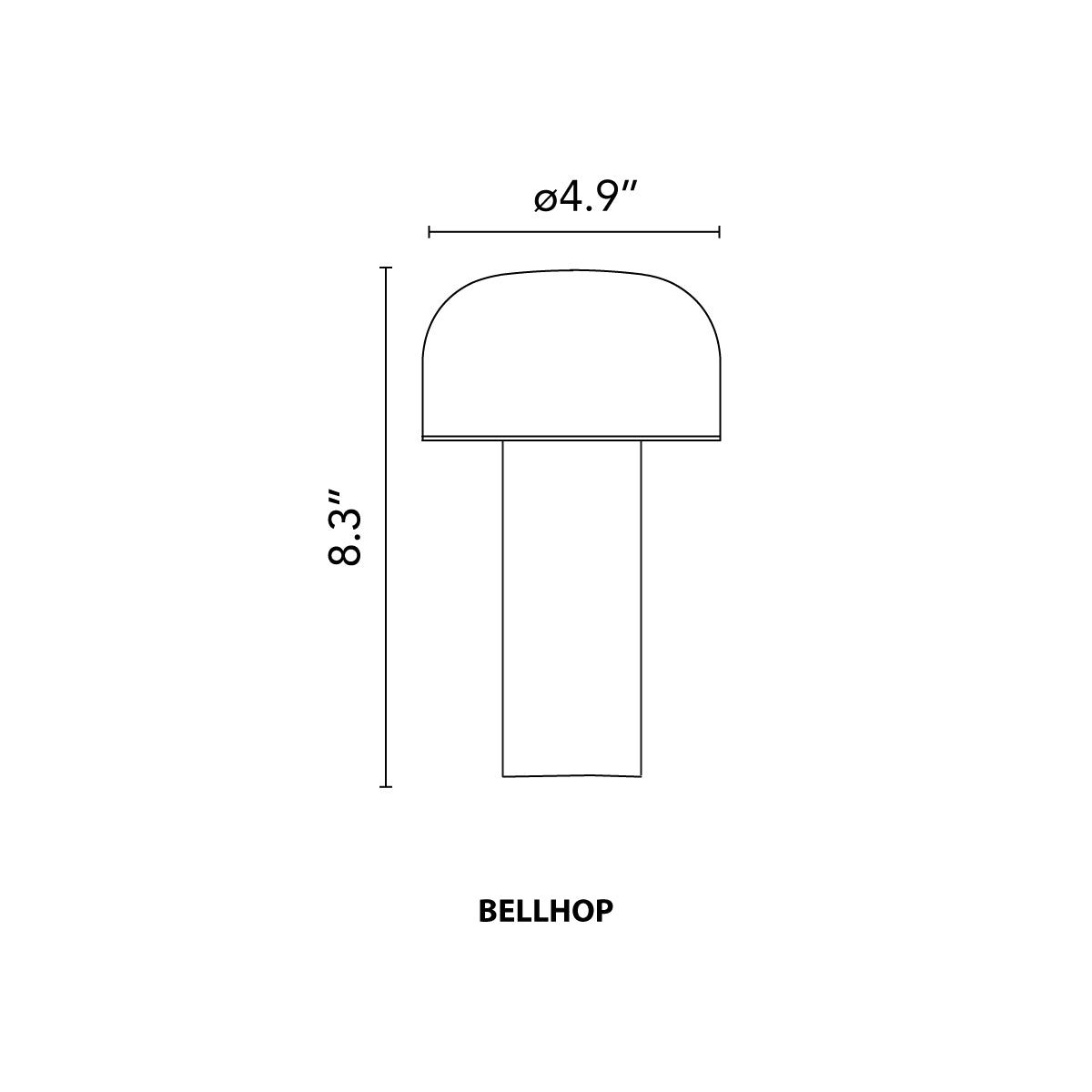 Bellhop Portable Table Lamp
