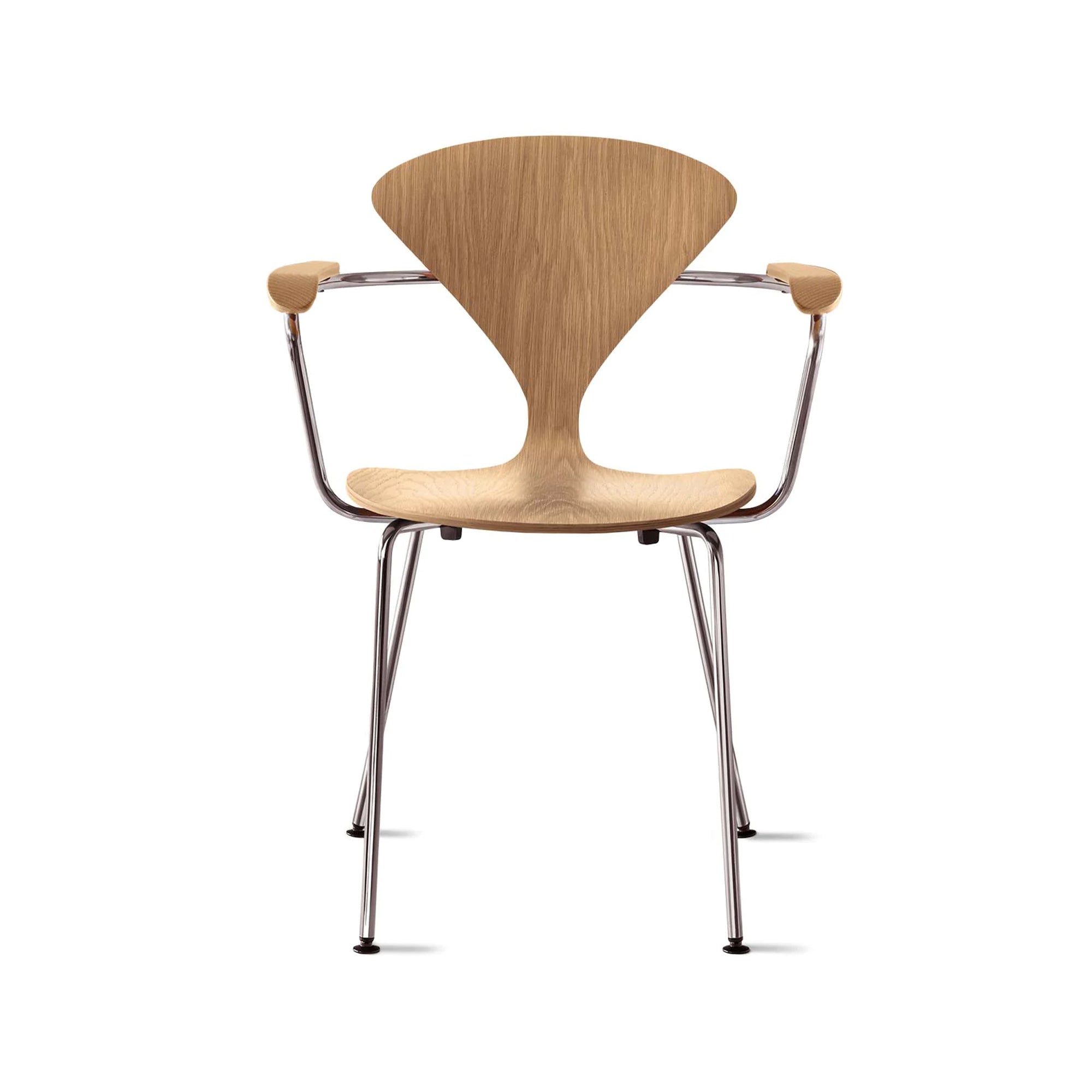 Cherner Metal Base Arm Chair