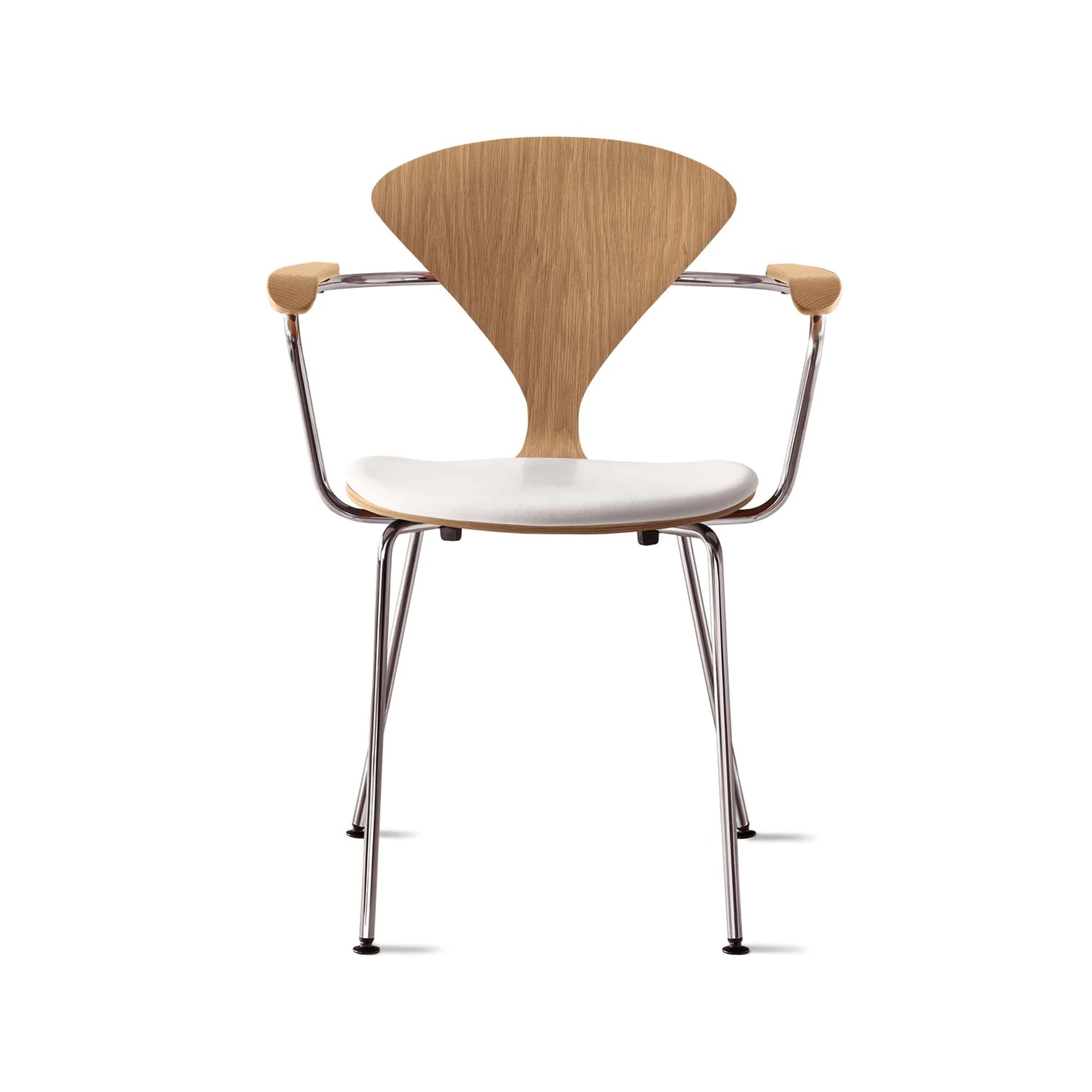 Cherner Metal Base Arm Chair