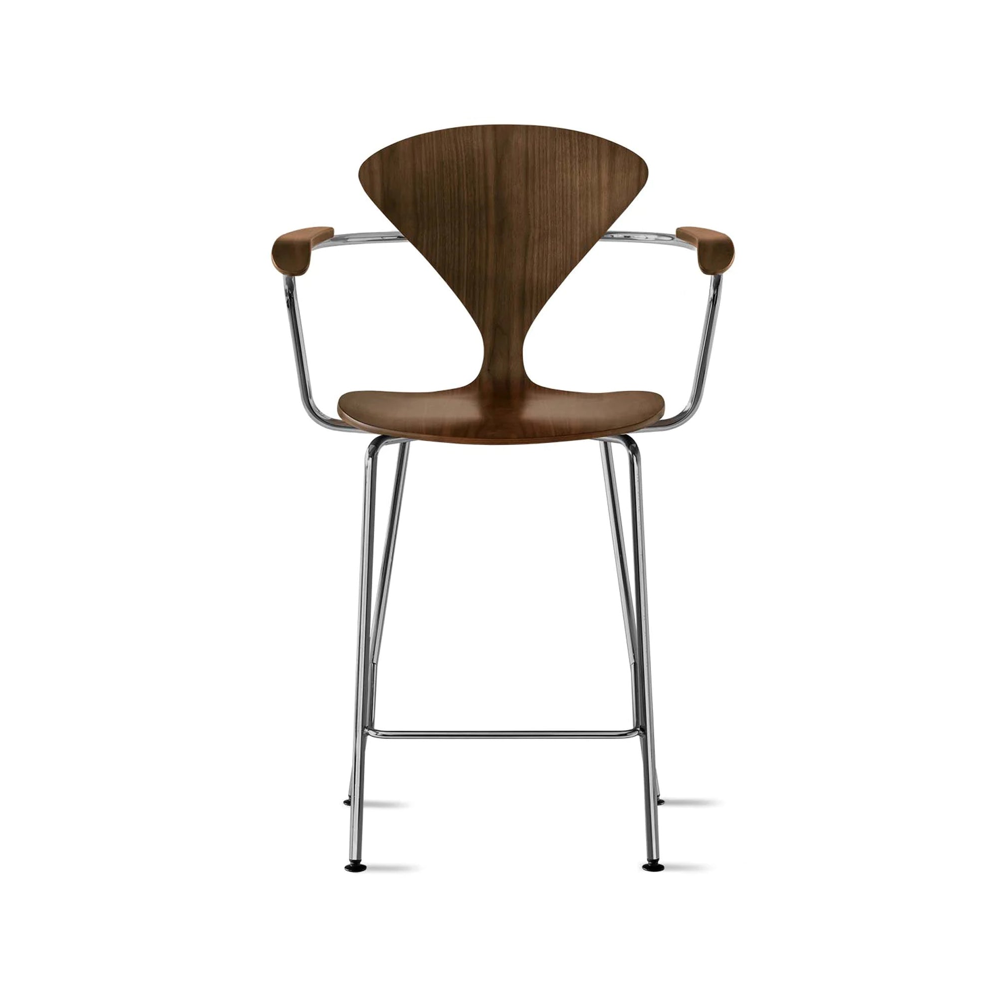 Cherner Metal Base Counter Stool with Arms