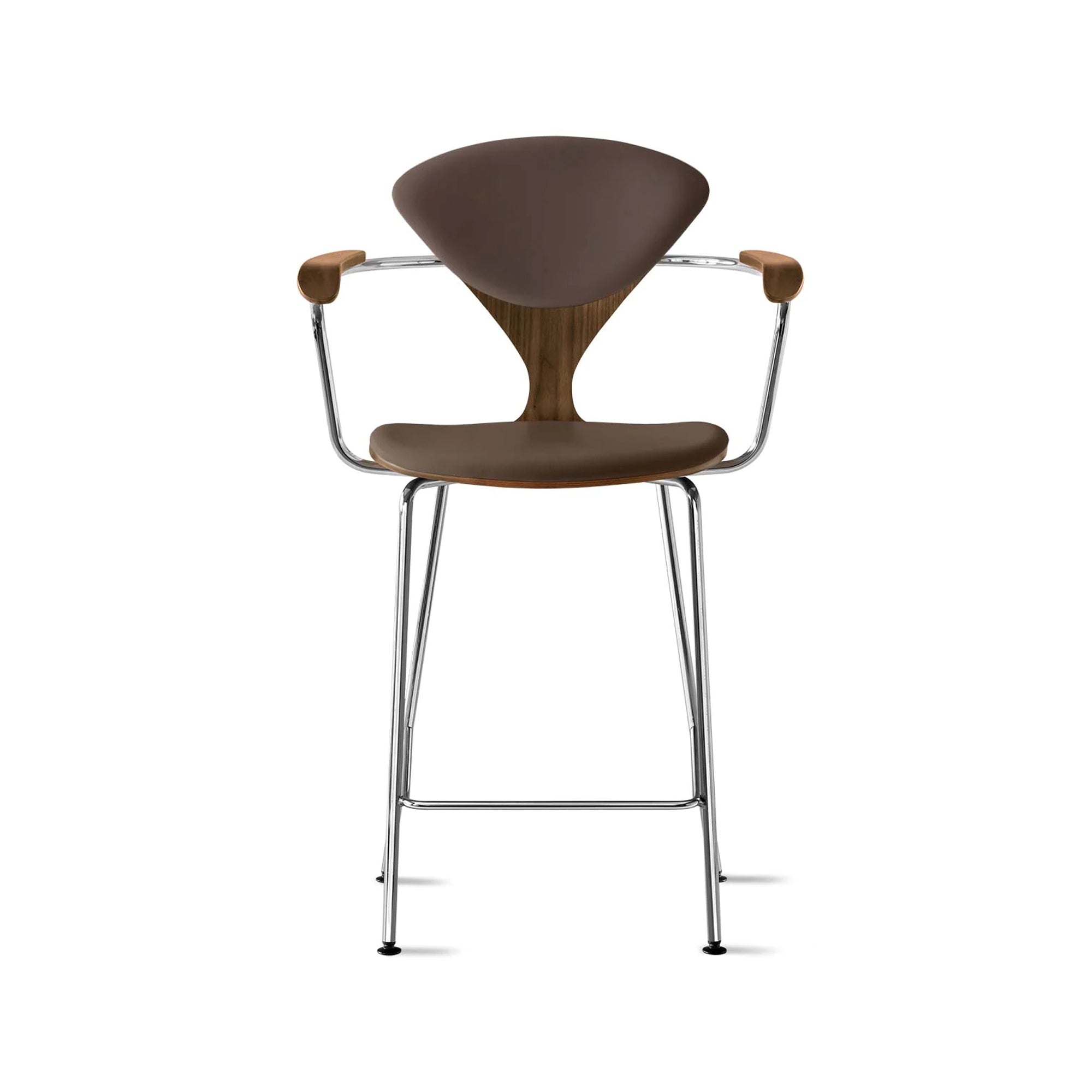 Cherner Metal Base Counter Stool with Arms