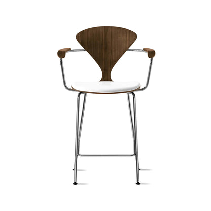 Cherner Metal Base Counter Stool with Arms