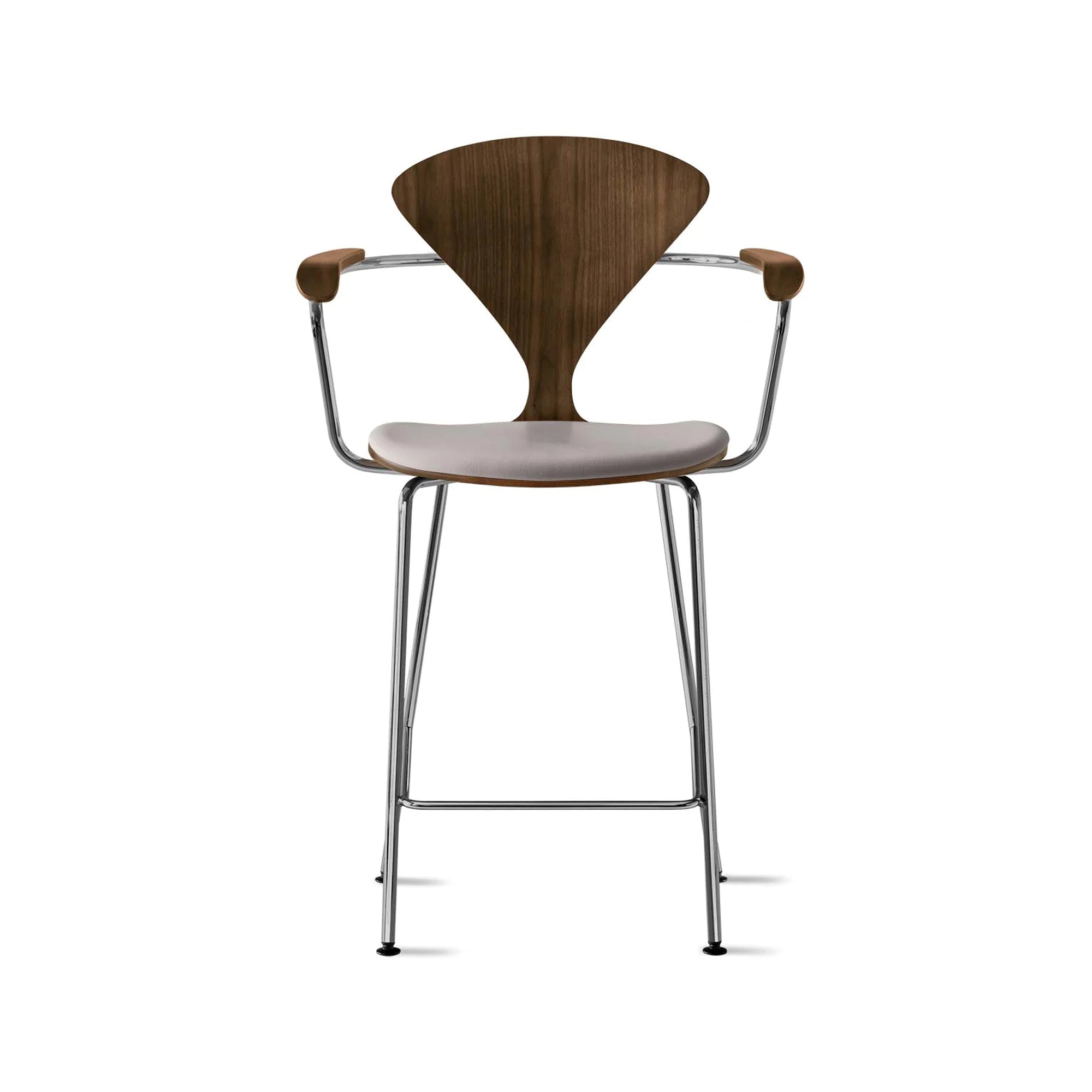 Cherner Metal Base Counter Stool with Arms