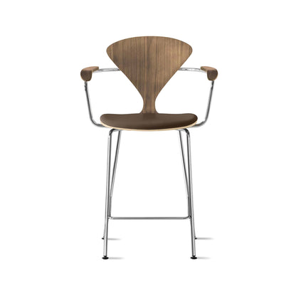 Cherner Metal Base Counter Stool with Arms