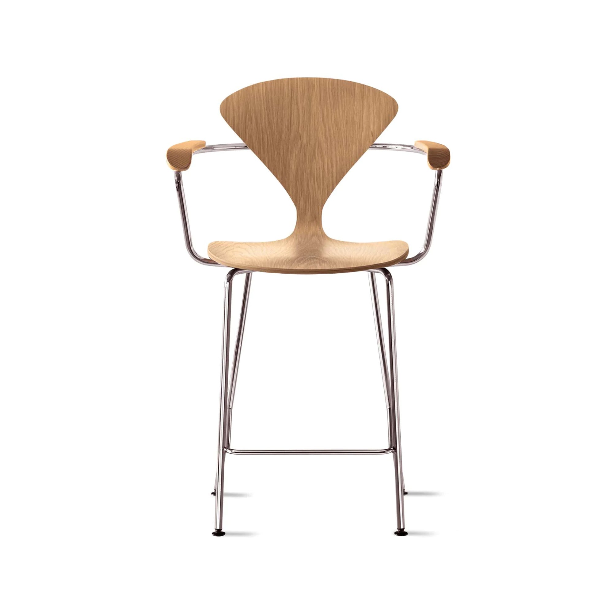 Cherner Metal Base Counter Stool with Arms