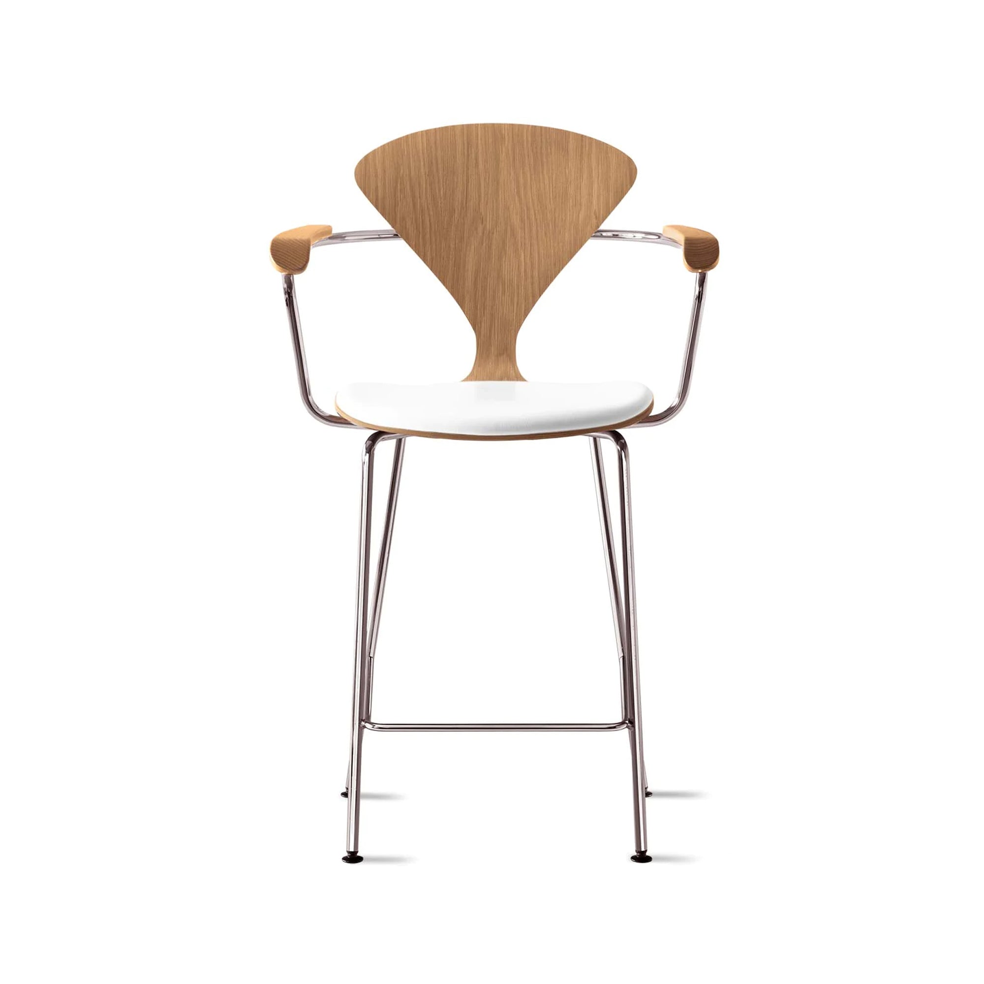 Cherner Metal Base Counter Stool with Arms