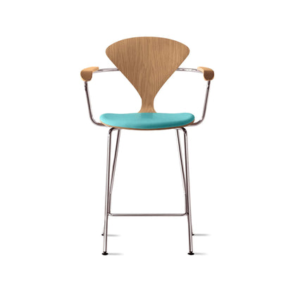 Cherner Metal Base Counter Stool with Arms