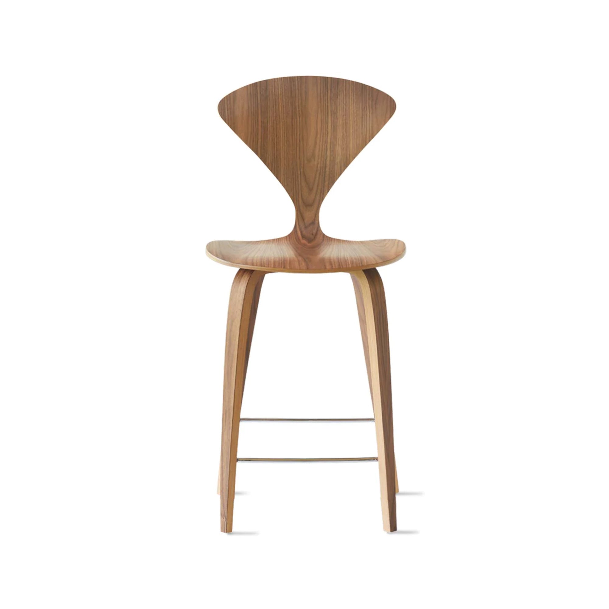 Cherner Wood Base Bar Stool