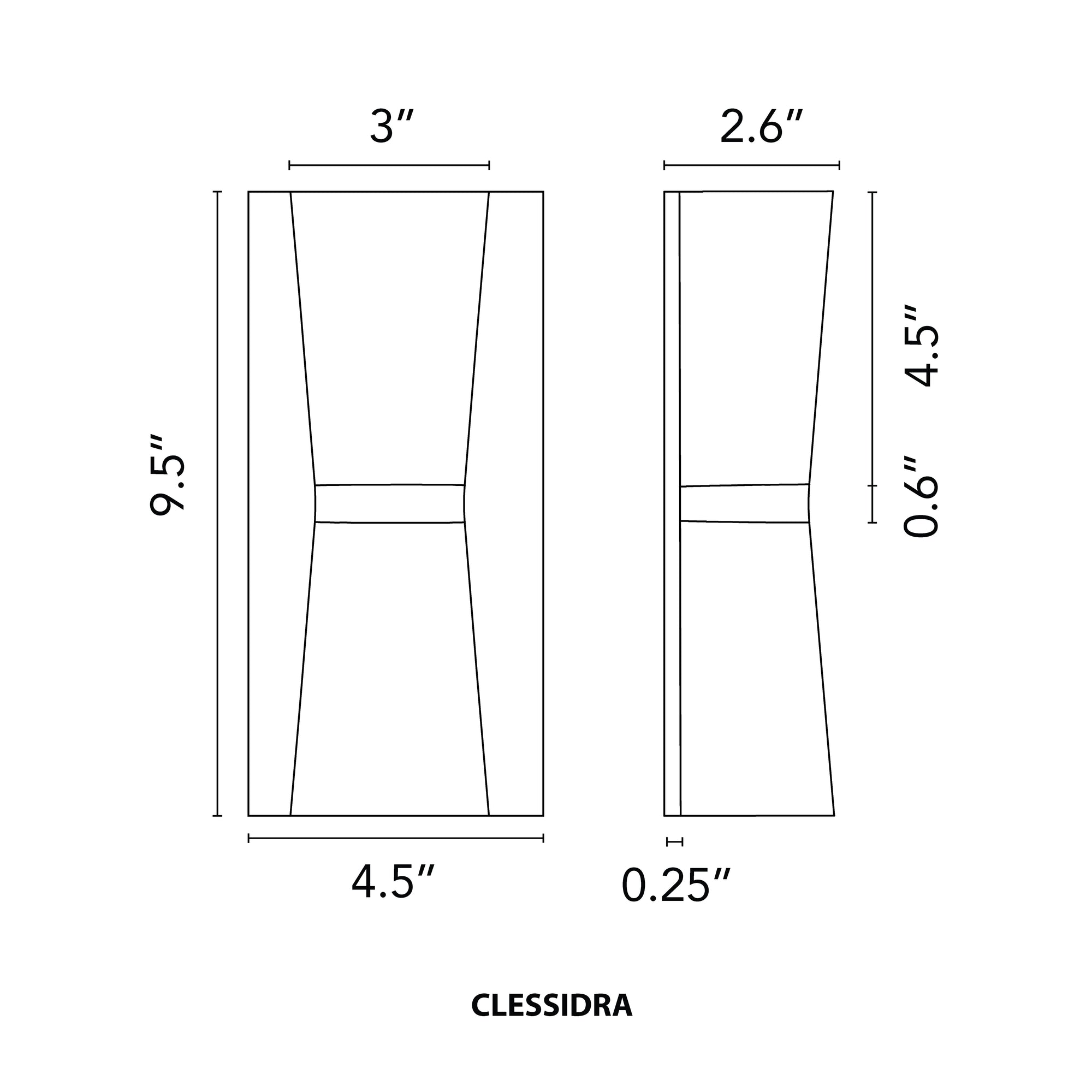 Clessidra Wall Lamp