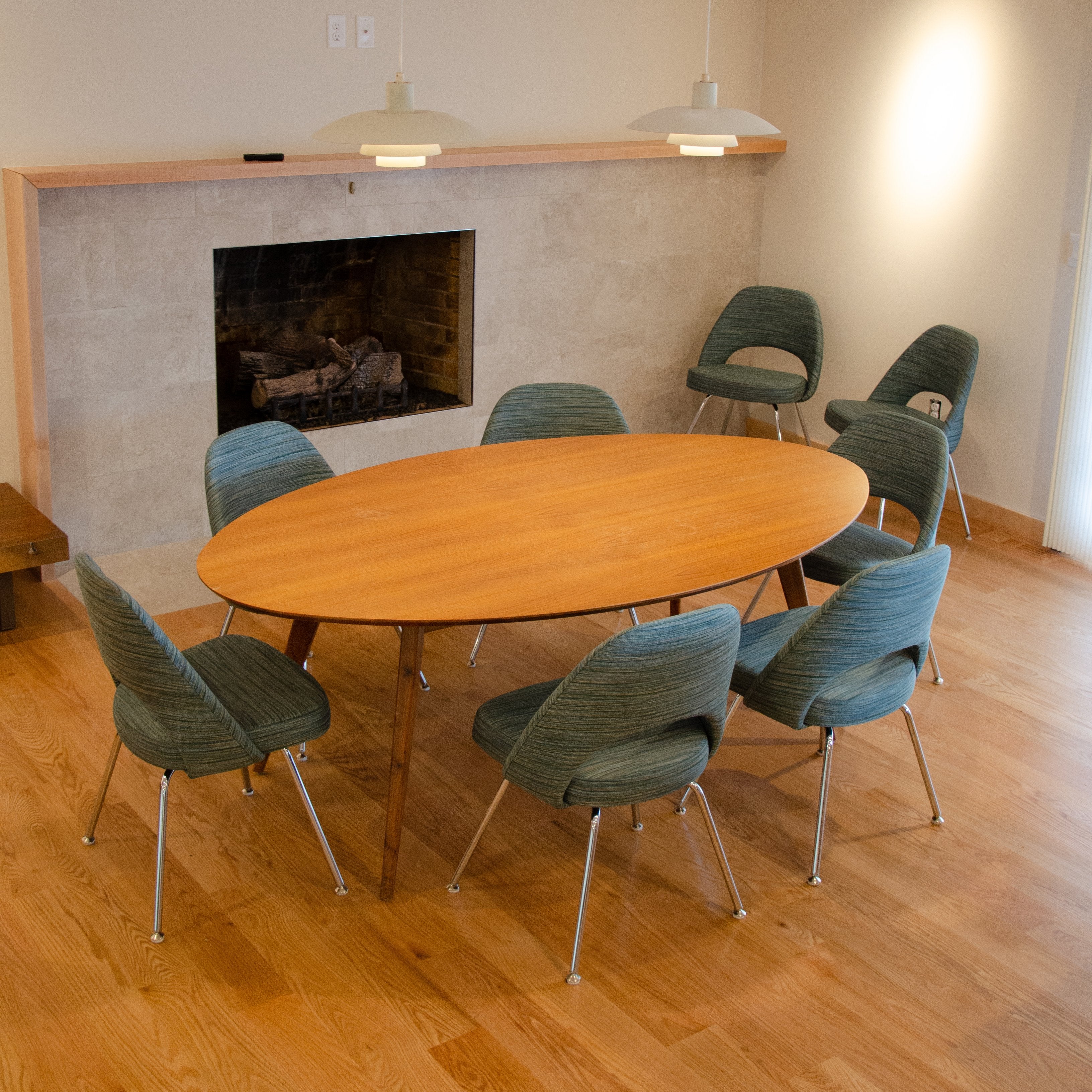 Custom Oval Table