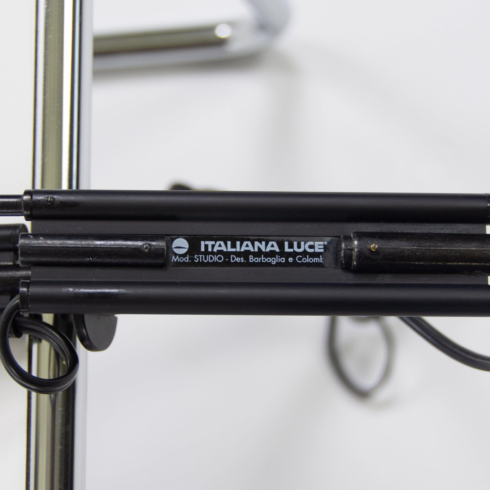 Mario Barbaglia and Marco Colombo Vintage Italiana Luce Mod Studio Table Lamp 2x - Rarify Inc.