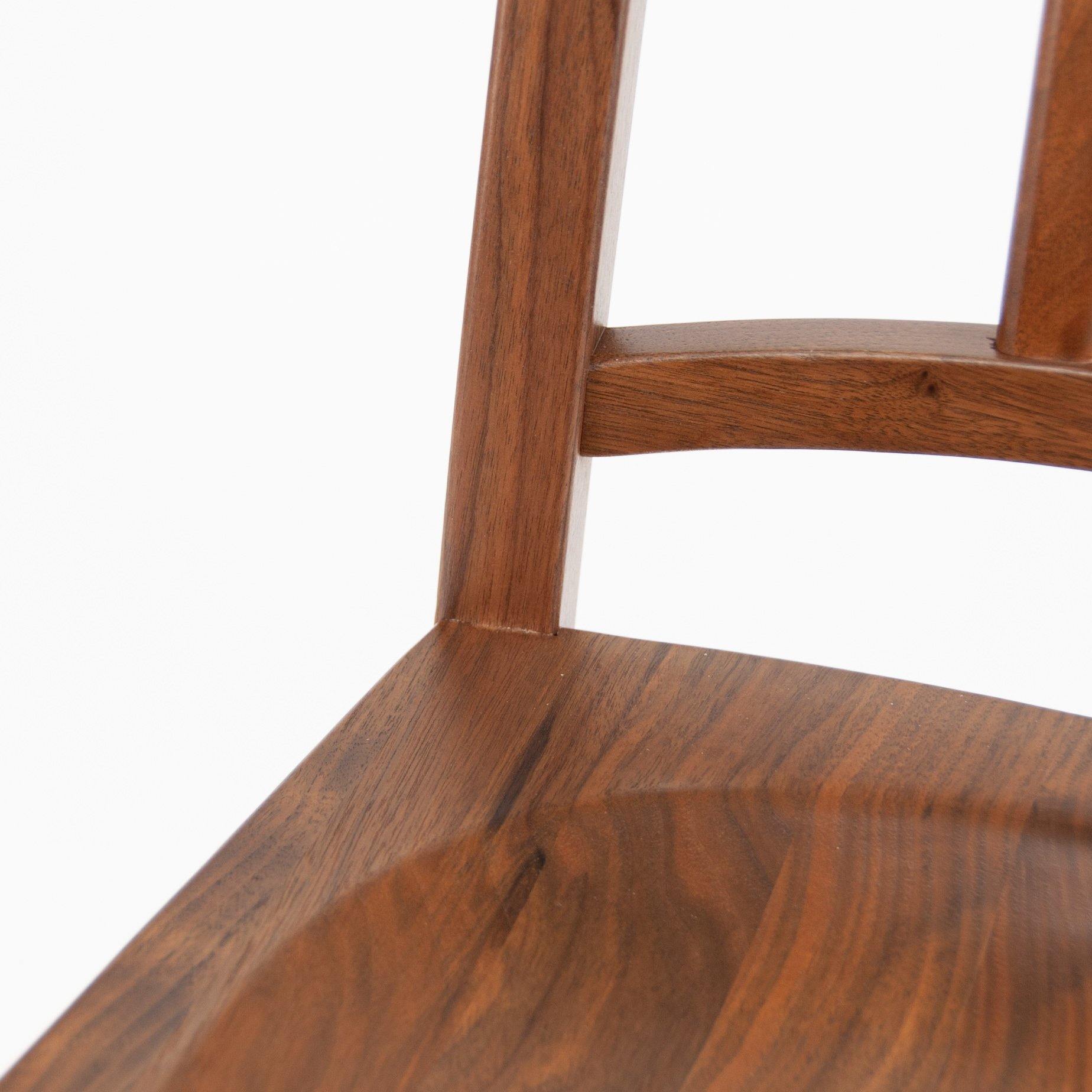 1006 W Navy Wood Chair by Emeco - Rarify Inc.