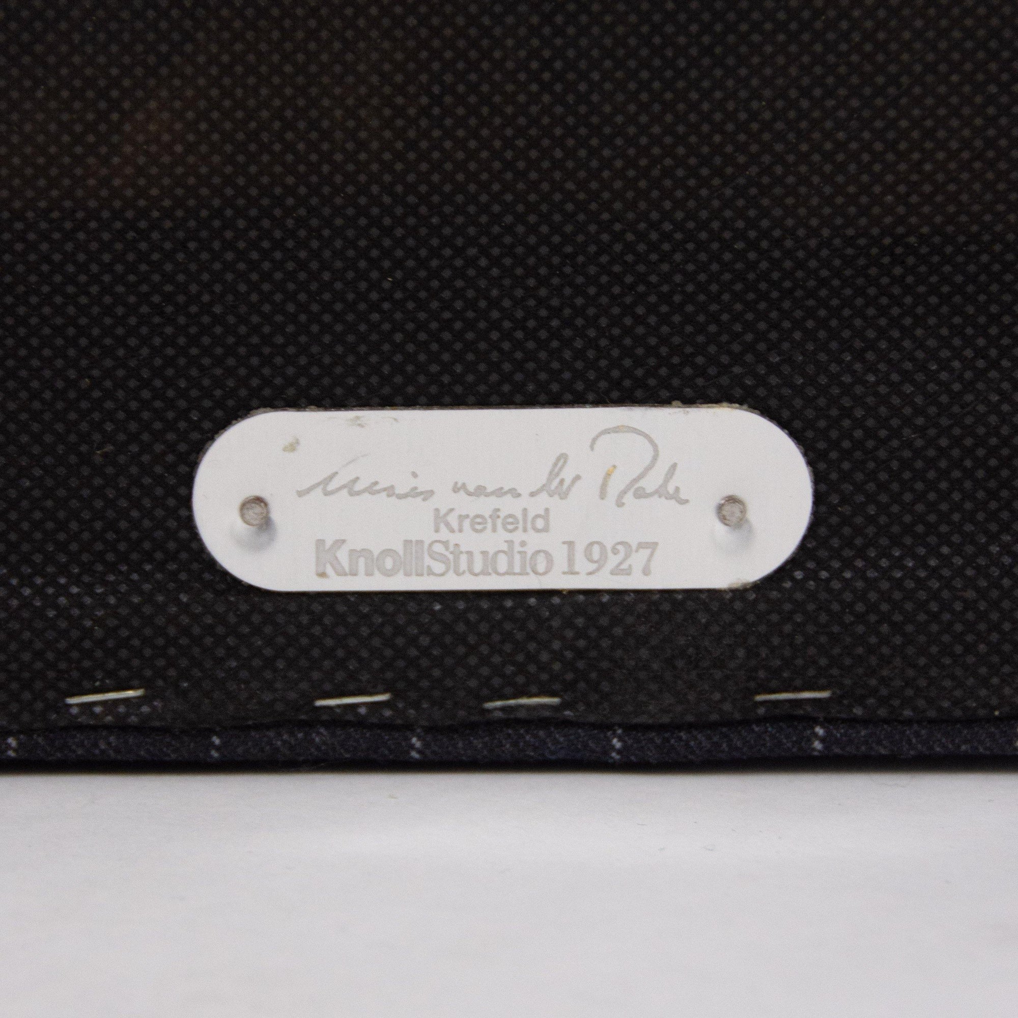 2010's Knoll Mies Van Der Rohe Krefeld Loveseat Sofa Fabric Sets Available - Rarify Inc.