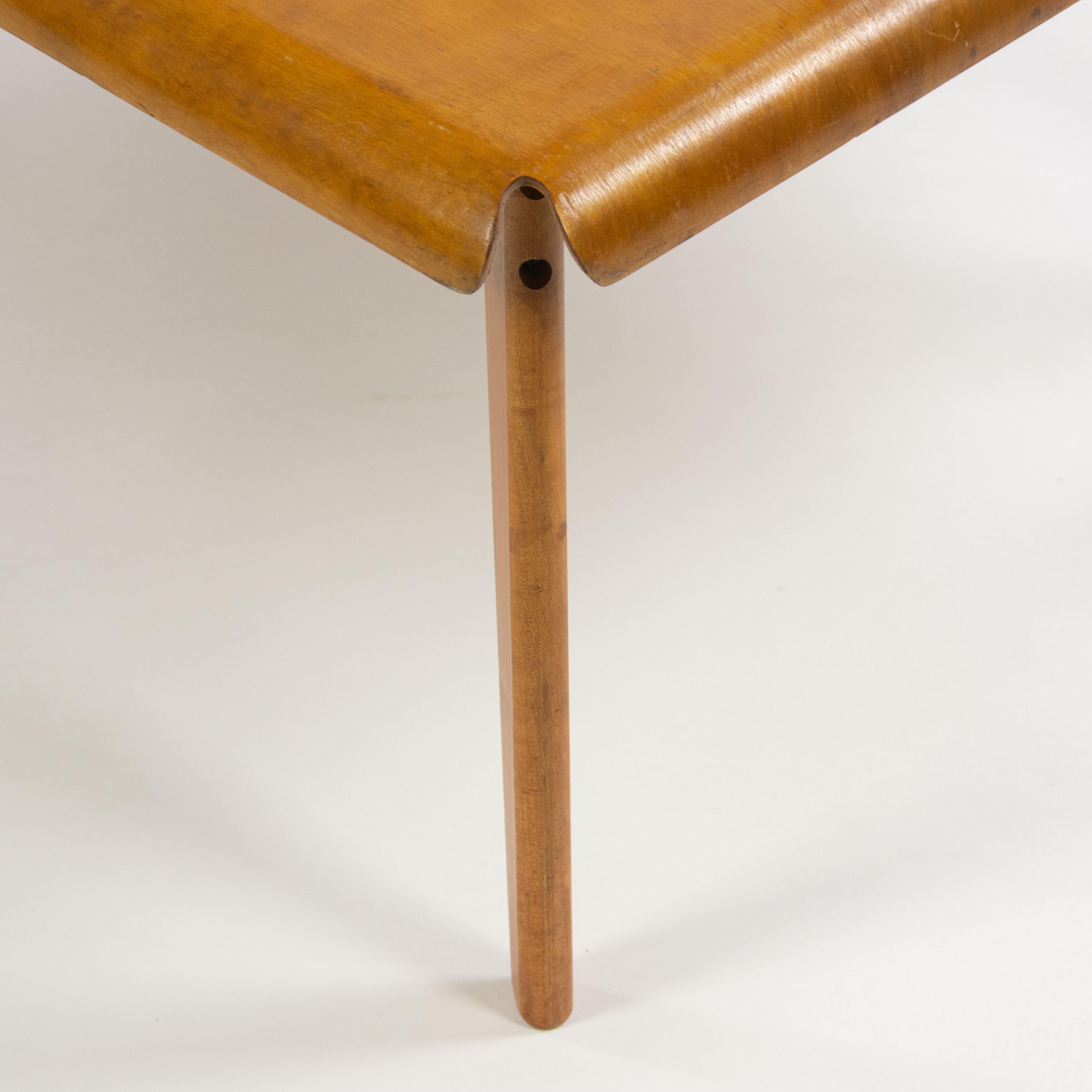 1945 Eames Evans Experimental Molded Plywood Coffee Table - Rarify Inc.