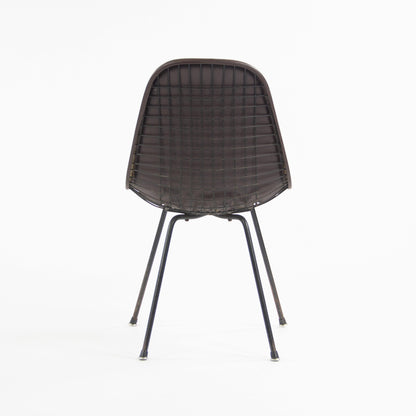 1954 Herman Miller Eames Wire Shell Chair X Base DKX-1 All Original Redwood Avenue Label - Rarify Inc.