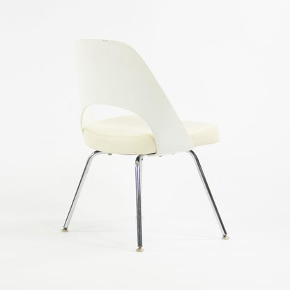 2014 Knoll Studio Eero Saarinen Executive Armless Side Chairs White 150and Available - Rarify Inc.