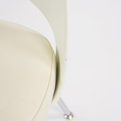 2014 Knoll Studio Eero Saarinen Executive Armless Side Chairs White 150and Available - Rarify Inc.