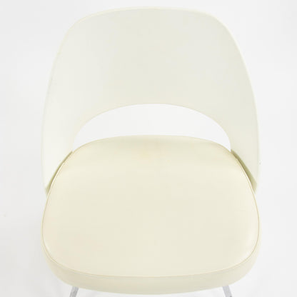 2014 Knoll Studio Eero Saarinen Executive Armless Side Chairs White 150and Available - Rarify Inc.