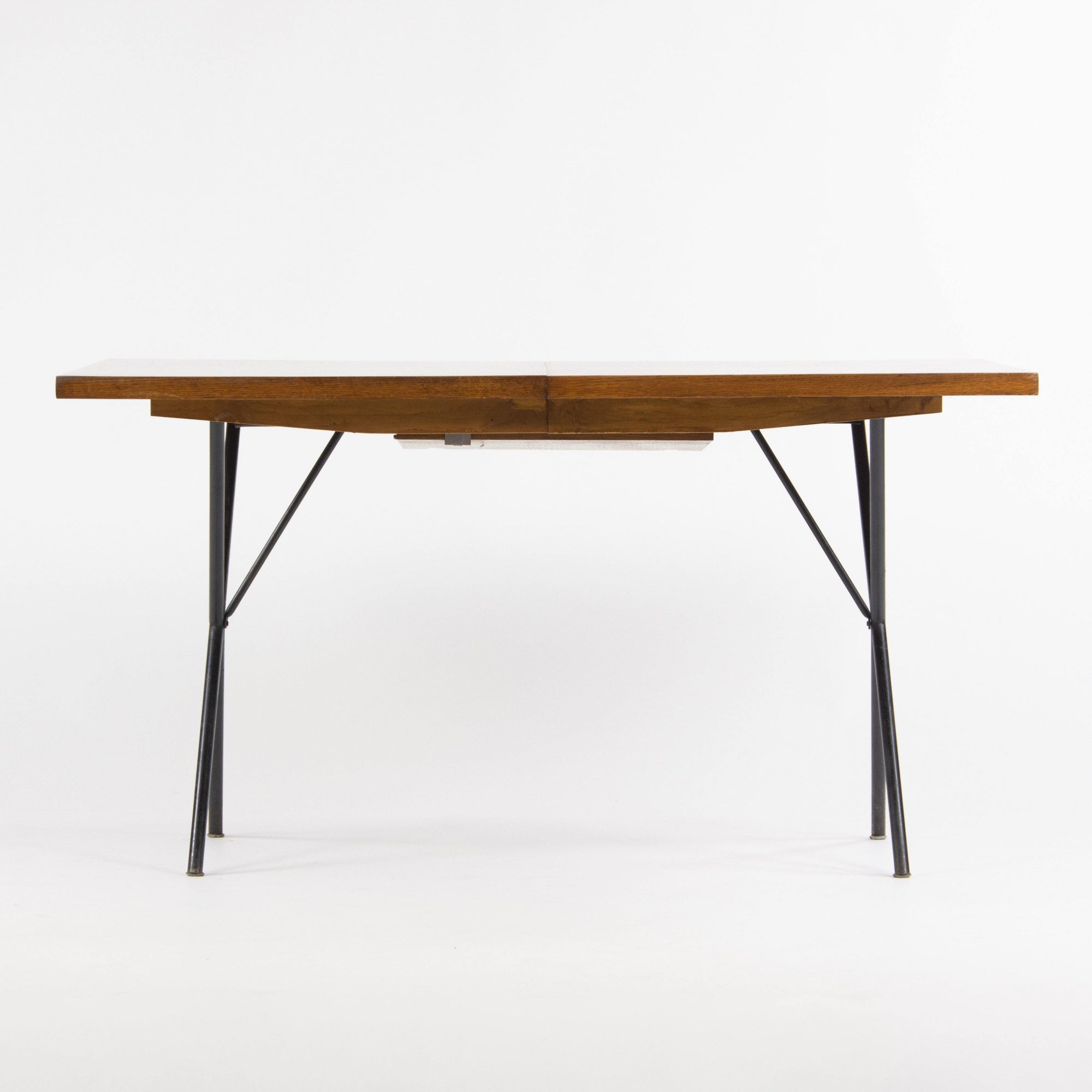 1950's Original George Nelson Herman Miller X Leg Extension Dining Table 5260 - Rarify Inc.
