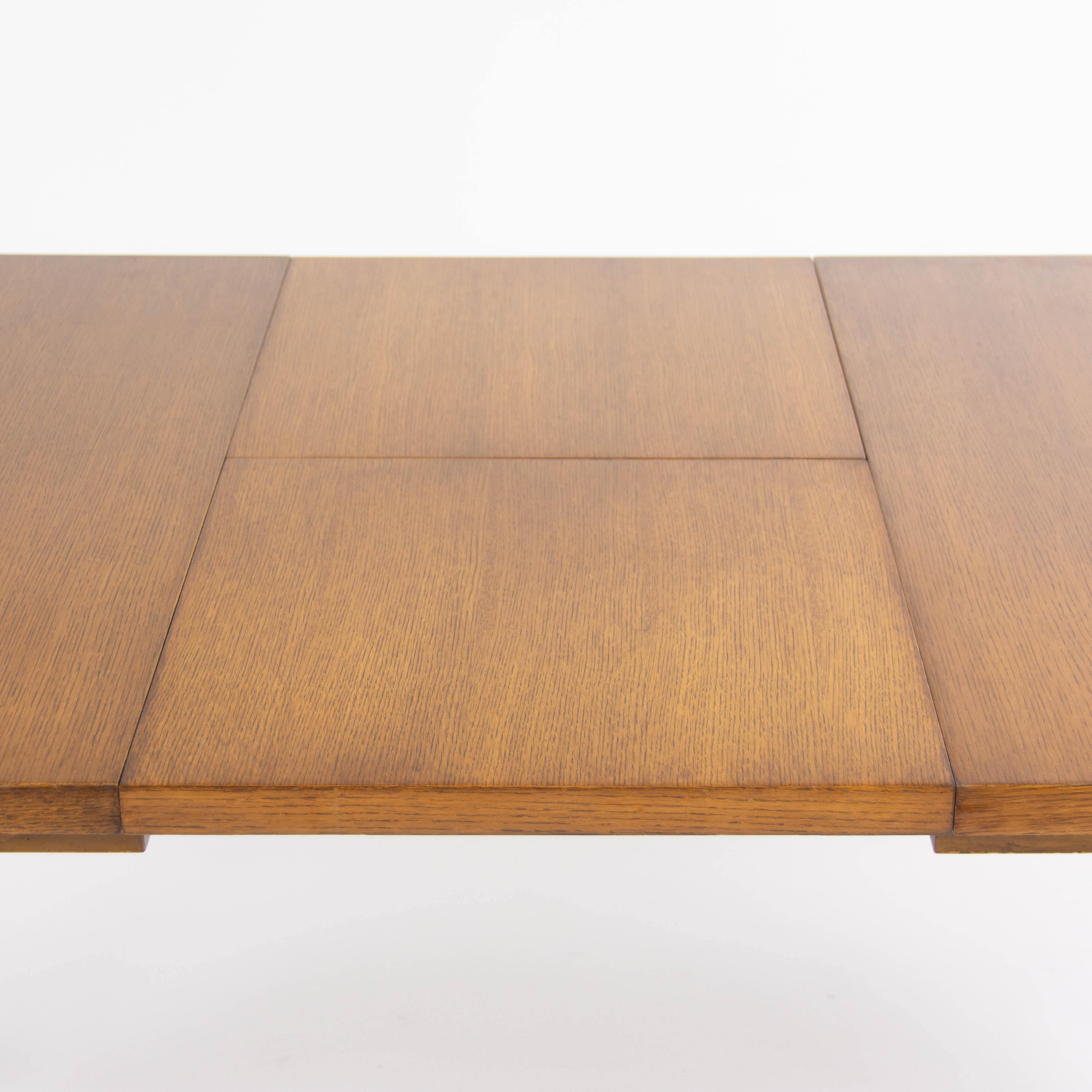 1950's Original George Nelson Herman Miller X Leg Extension Dining Table 5260 - Rarify Inc.