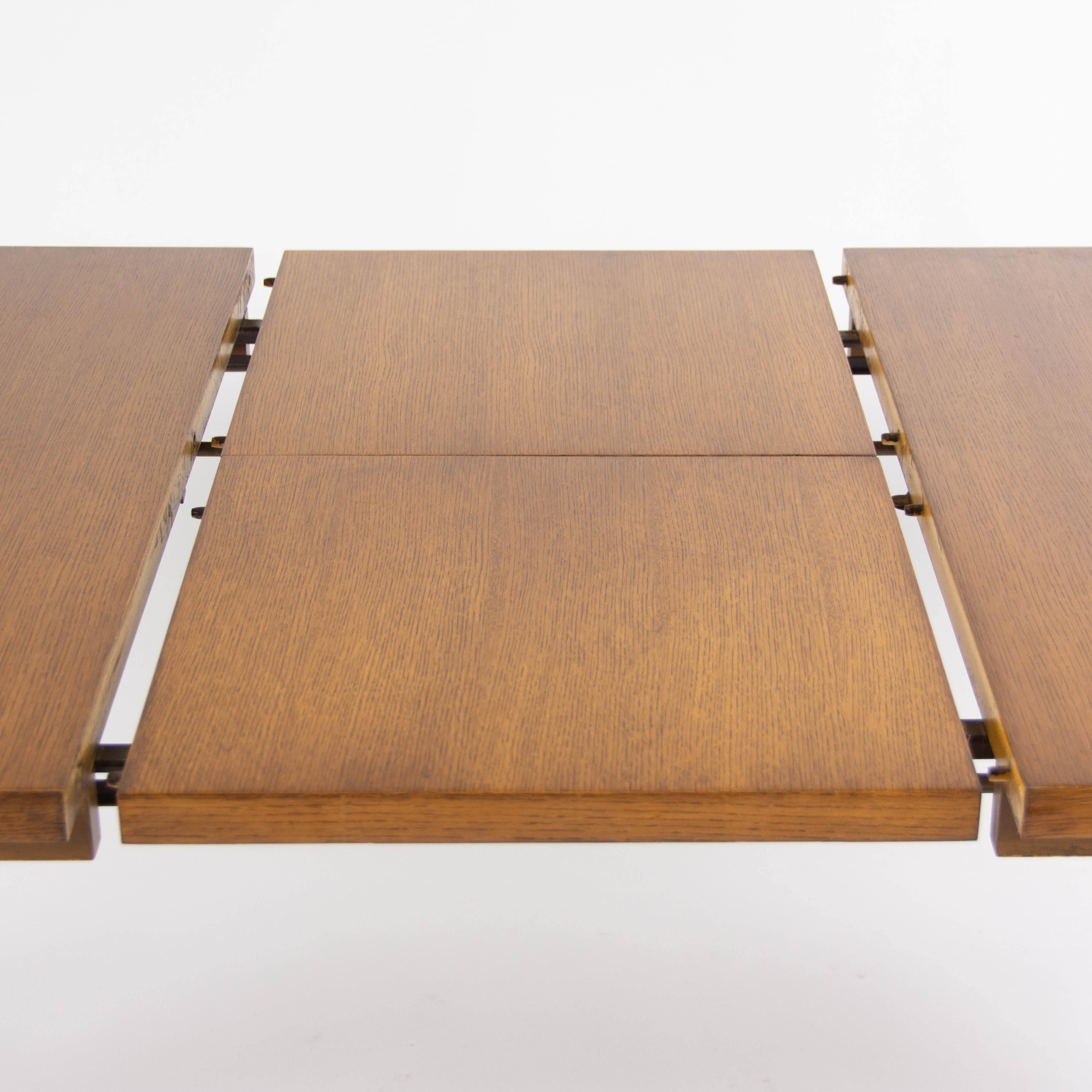 1950's Original George Nelson Herman Miller X Leg Extension Dining Table 5260 - Rarify Inc.