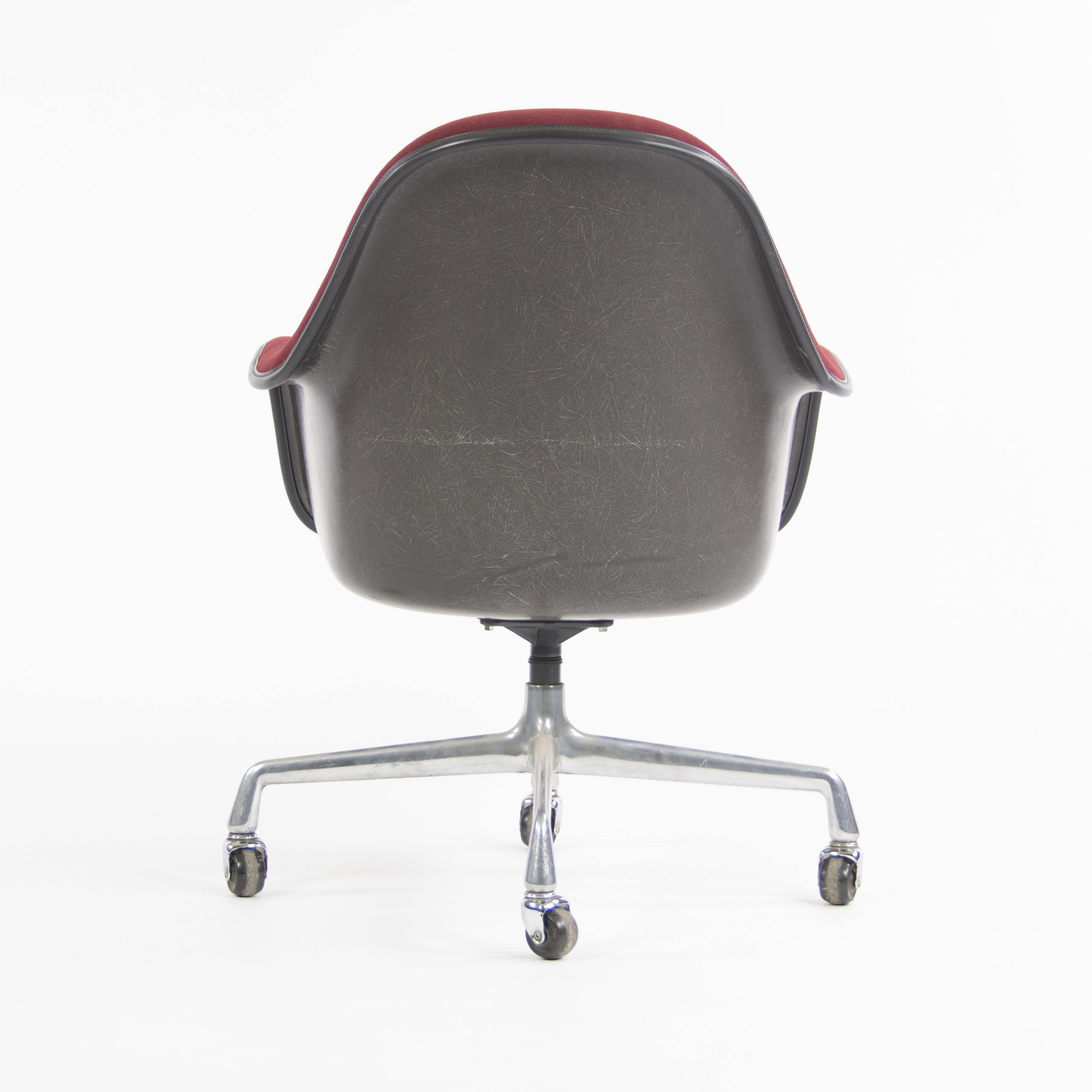 1985 Eames Herman Miller EC175 Upholstered Fiberglass Shell Chair Museum Quality - Rarify Inc.