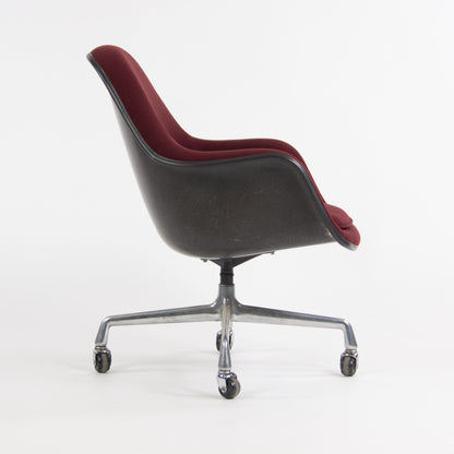 1985 Eames Herman Miller EC175 Upholstered Fiberglass Shell Chair Museum Quality - Rarify Inc.